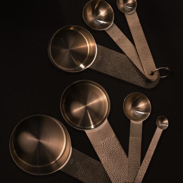 Measuring spoon set 7 Piece Copper Series 8211 Frost