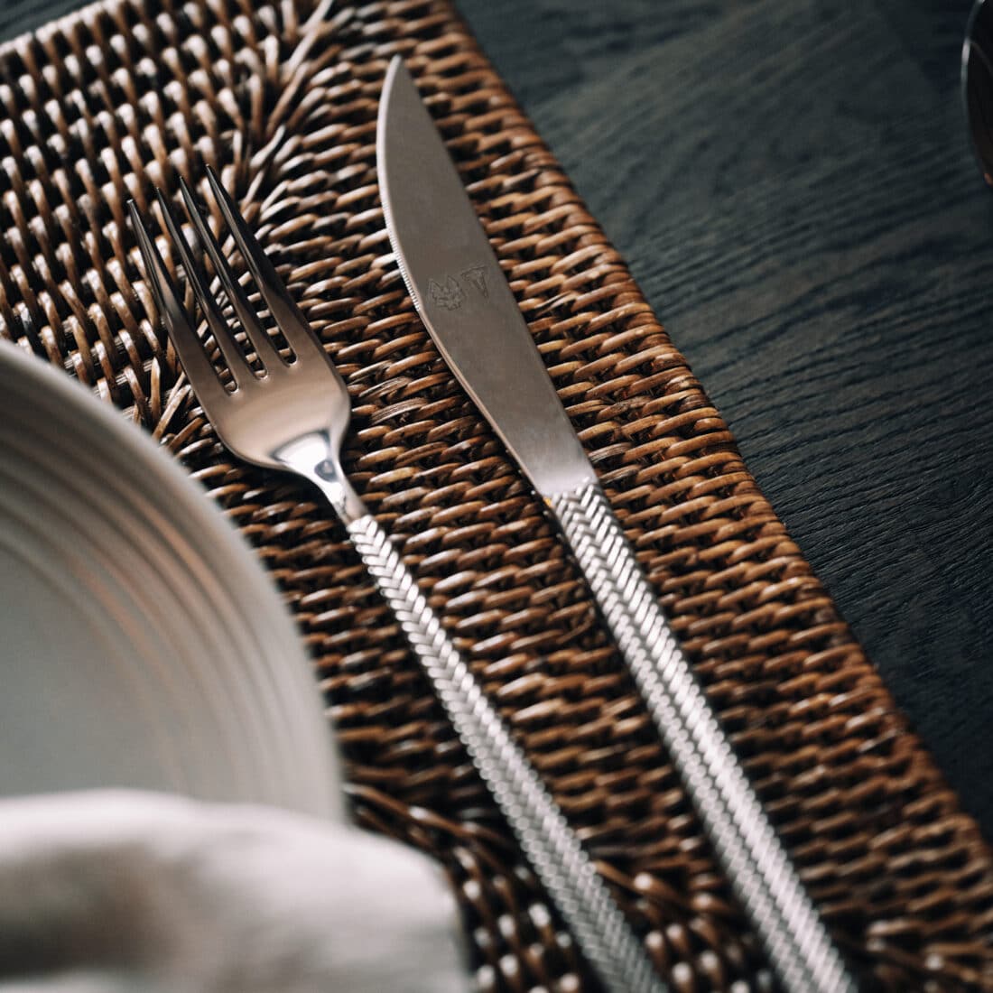 Vargen Thor Glod Silver Steak Set 2