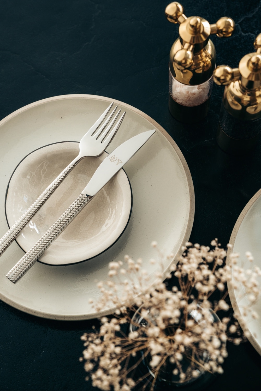 Vargen Thor Glod Silver Steak Set 4