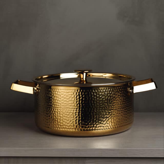 Meya Brass 4 Litre Pan