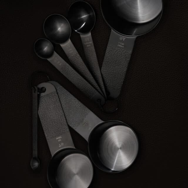 Measuring spoon Set 7 Piece Black Series 8211 Frost