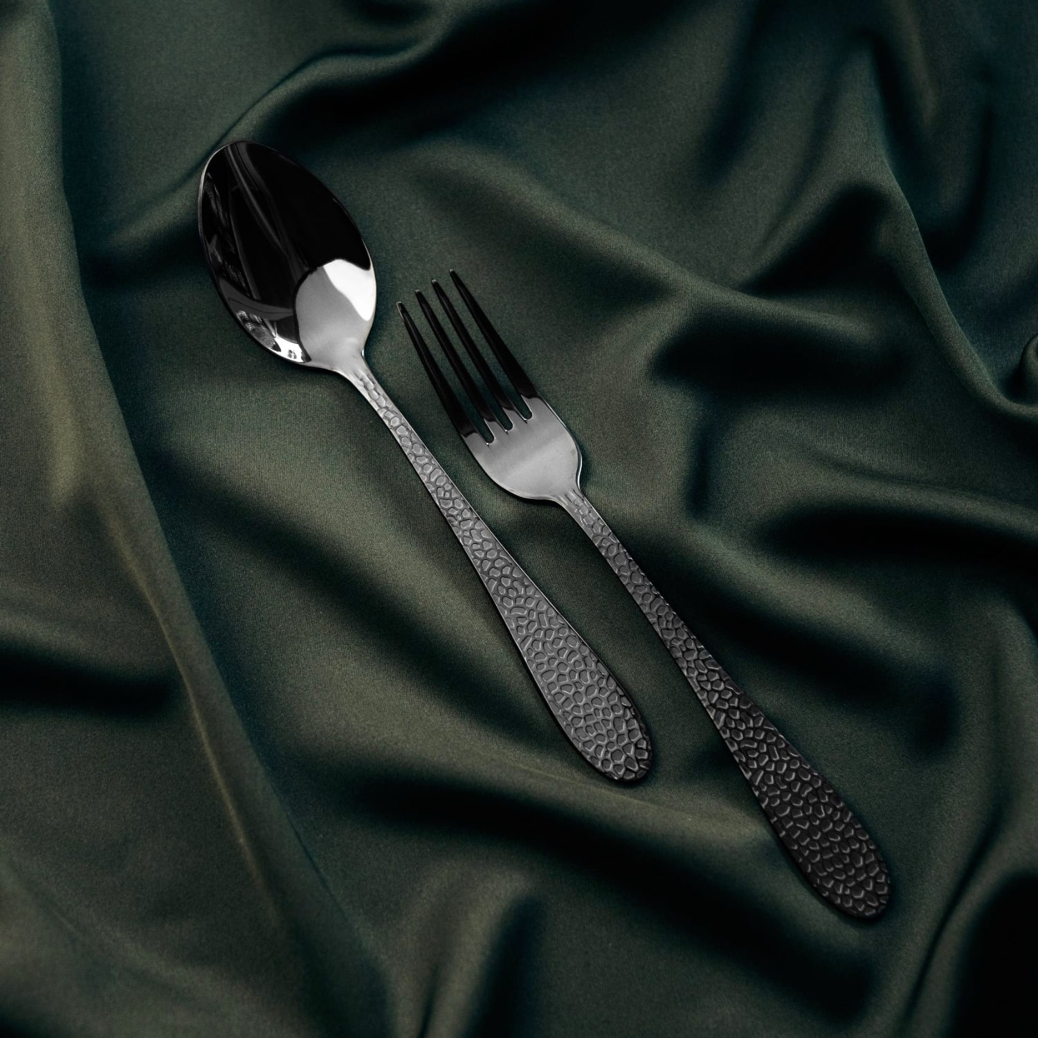 Vargen Thor Onyx Zwart Dessertbestek 2