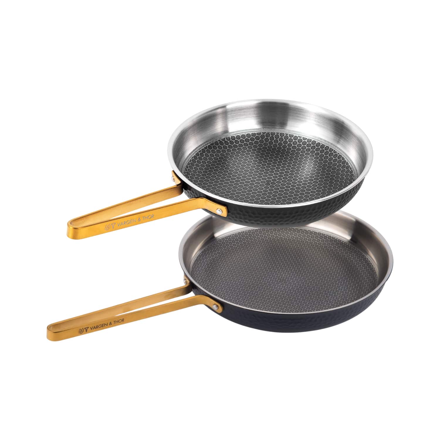 Arvet Duo 2 X Koekenpan Zwart 22 28 Cm