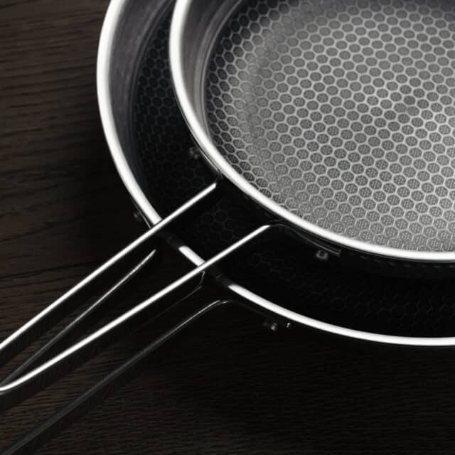 Kroma Duo 2 X Koekenpan Zilver 22 28 Cm