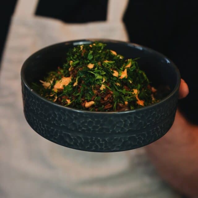 Servicen C Set Van 4 Kommen Antraciet