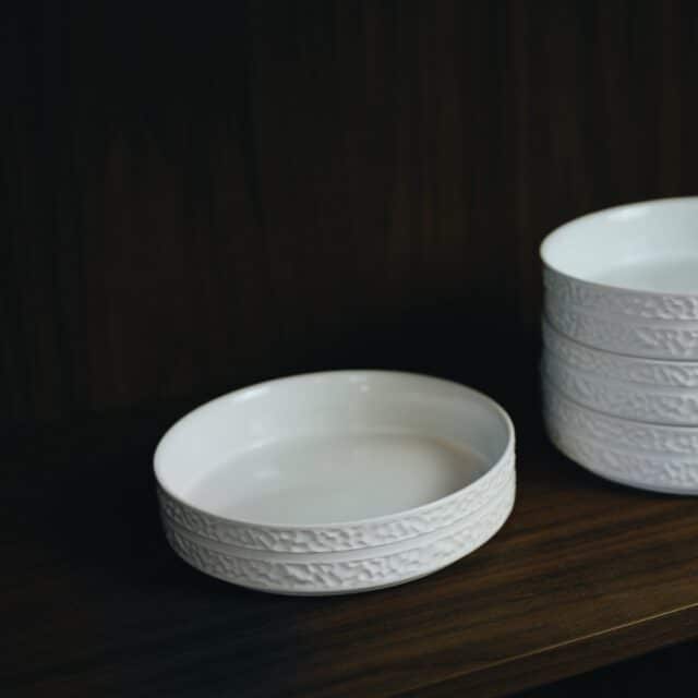 Servicen C Set Van 4 Kommen Wit