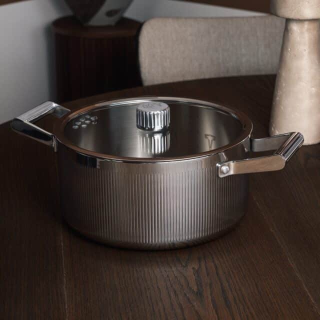 Glima 8211 4 Liter Pan Gepolijst Roestvrij Staal