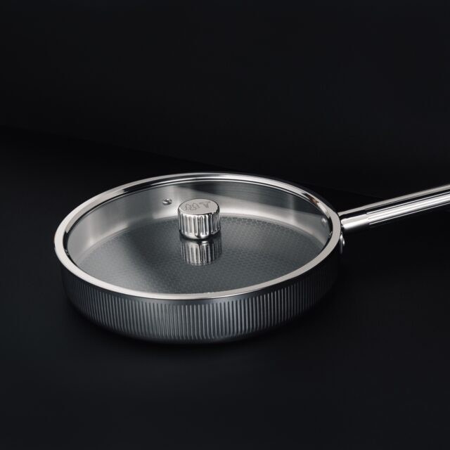 Glima 8211 Hapjes Koekenpan 28 Cm Gepolijst Roestvrij Staal